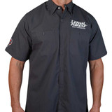 LETHAL THREAT FE50220L Lethal Threat Fabrication Monster Shop Shirt - Gray - Large Fe50220L
