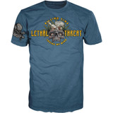 Lethal Threat Killing Time T-Shirt - Blue - 3Xl Vv40175Xxxl