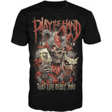 Lethal Threat Play The Hand T-Shirt - Black - 5Xl Lt20894-5Xl