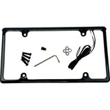 License Plate Frame - Led - Gloss Black Lpf-Auto-B