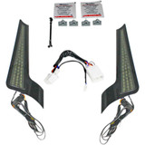 CUSTOM DYNAMICS CDFASCIAHDSB Custom Dynamics Fascia Led Light Panels - Black/Smoke Cd-Fascia-Hd-Sb