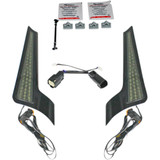 Custom Dynamics Fascia Led Light Panels- '10-'13 - Black/Smoke Cd-Fascia-Ss6Sb