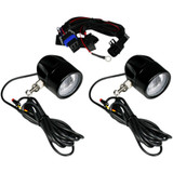 Custom Dynamics Led Fog Light - Indian - Black Pb-Fog-Ind-B