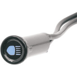 Drag Specialties Snap-In Indicator Light - High Beam - Black Bezel