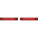 Custom Dynamics Saddlebag Led Lights - Sequential - Black/Red Pb-Sbseq-Hd-Br