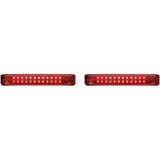 CUSTOM DYNAMICS PBSBSEQHDBR Custom Dynamics Saddlebag Led Lights - Sequential - Black/Red Pb-Sbseq-Hd-Br