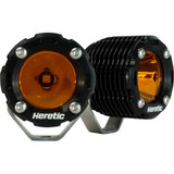 HERETIC 52013 Light Pods - Amber - Spot - Pair 52013