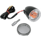 Drag Specialties Turn Signal - 1156 - Front - Matte Black