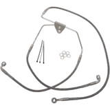 Drag Specialties Brake Line - Front - +6" - Touring - Stainless Steel