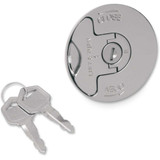 DRAG SPECIALTIES DS-390069 Drag Specialties Locking Gas Cap - Vented - Flush-Mount