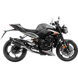 LEOVINCE 15608BU Lv-14 R Exhaust System - 3-Into-1 - Black - Street Triple 766 R/Rs 15608Bu