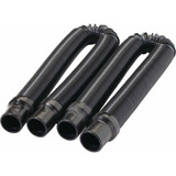 MOOSE RACING MACXHOSEBLKMSE Mac-X Expandable Ultra Flex Air Pumper System Hose - 2'-6' - Black Mac-X-Hose-Blk-Mse