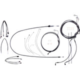 MAGNUM SHIELDING 4871202 Magnum Shielding Black Pearl Designer Handlebar Installation Kit 4871202