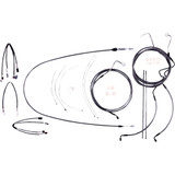 Magnum Shielding Karbonfibr Designer Handlebar Installation Kit 7871202