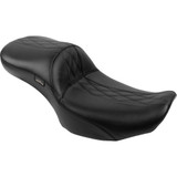 Maverick Daddy Long Legs Seat - Without Backrest - Diamond Stitch - Hr2 Inlay - Flh/Flt '23-'24 Lv-957Dlhr2