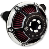 PERFORMANCE MACHINE (PM) 02062164BM Max Hp Air Cleaner Kit - Contrast Cut 0206-2164-Bm
