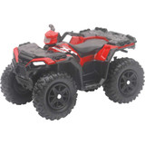 NEW RAY TOYS 07363 Mini Polaris Sportsman Xp1000 - 1:12 Scale - Black/Red 07363