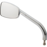 Mirror - No. 8 Cafe - Standard - Rectangle - Chrome - Left 03-056-3L Mirror - No. 8 Cafe - Standard - Rectangle - Chrome - Left 03-056-3L
