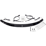 Ciro Led Windshield Trim - Black - Flh 11001