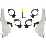 Memphis Shades Batwing - Mounting Kit - Polished - Flsb Mek2044