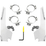 Memphis Shades Batwing - Mounting Kit - Polished - Fxlr Mek2036