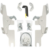Memphis Shades Batwing - Mounting Kit - Polished - Switchback Mek1983