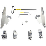 MEMPHIS SHADES MEK2008 Memphis Shades Batwing - Mounting Kit - Polished - Xl12C Mek2008