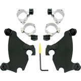 Memphis Shades Gauntlet Mounting Kit - Black - Xl Meb1981