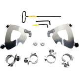 Memphis Shades Gauntlet Mounting Kit - Polished - Xl1200 Mek2006