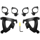 Memphis Shades Road Warrior Mounting Kit - Black - Flsb Meb2043