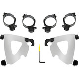 Memphis Shades Road Warrior Mounting Kit - Polished - Flsb Mek2043