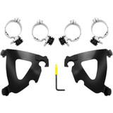 MEMPHIS SHADES MEB2035 Memphis Shades Road Warrior Mounting Kit - Black - Fxlr Meb2035