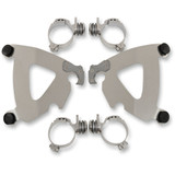 Memphis Shades Road Warrior Mounting Kit - Polished - Fxdwg Mek2029