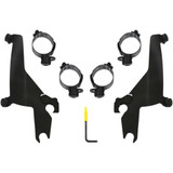 MEMPHIS SHADES MEB2047 Memphis Shades Sportshield Trigger-Lock Mounting Kit - Black - Flsb Meb2047