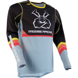 MOOSE RACING 29107512 Moose Racing Agroid Jersey - Gray/Yellow - Small 2910-7512