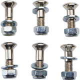 Moose Racing Bolts With Nuts/Washers - Sprocket - M8 X 30 Mm - 6 Pack - Kawasaki 039-6477
