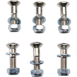Moose Racing Bolts With Nuts/Washers - Sprocket - M8 X 34 Mm - 6 Pack - Yamaha O39-6478