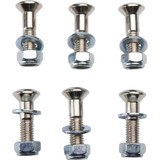 MOOSE RACING O396478 Moose Racing Bolts With Nuts/Washers - Sprocket - M8 X 34 Mm - 6 Pack - Yamaha O39-6478