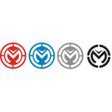 MOOSE RACING 43202532 Moose Racing Decal - Moose Icon - 4 Pack 4320-2532