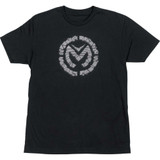 MOOSE RACING 303022753 Moose Racing Fractured T-Shirt - Black/Silver - Small 3030-22753