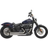 BASSANI XHAUST 1S35D Bassani Xhaust Pro Street Exhaust - Chrome 1S35D