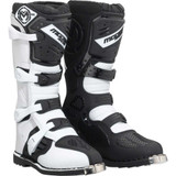 MOOSE RACING 34102601 Moose Racing Qualifier Boots - Black/White - Size 9 3410-2601