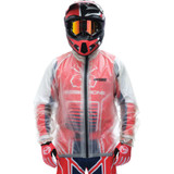 MOOSE RACING 28540374 Moose Racing Rain Jacket - Clear - Xl 2854-0374