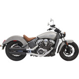 Bassani Xhaust 3" Mufflers - Black - Scout 8S17Bsb