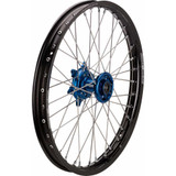 MOOSE RACING MF16021BKBU Moose Racing Wheel Assembly - Sx-1 - Complete - Front - Black Wheel/Blue Hub - 21X1.6 - Husqvarna Mf-16021-Bkbu