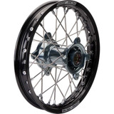 MOOSE RACING MR16014BKGY Moose Racing Wheel Assembly - Sx-1 - Complete - Rear - Black Wheel/Gray Hub - 14X1.6 Mr-16014-Bkgy