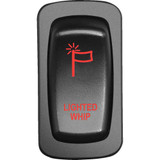MOOSE UTILITY WHPCARR Moose Utility Switch - Whip Light - Red Whp-Car-R