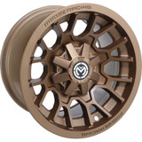 Moose Utility Wheel - 24X - Front - Bronze - 12X7 - 4/110 - 4+3 24Mo127110Bz4