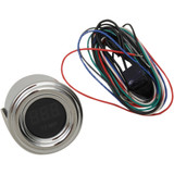 Dakota Digital 1-7/8" Mph 4000 Series Oil Temperature Gauge - Red Display Mcl-4073R