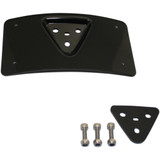 Custom Dynamics Radius License Plate Mount - Black Cd-Pfm-B